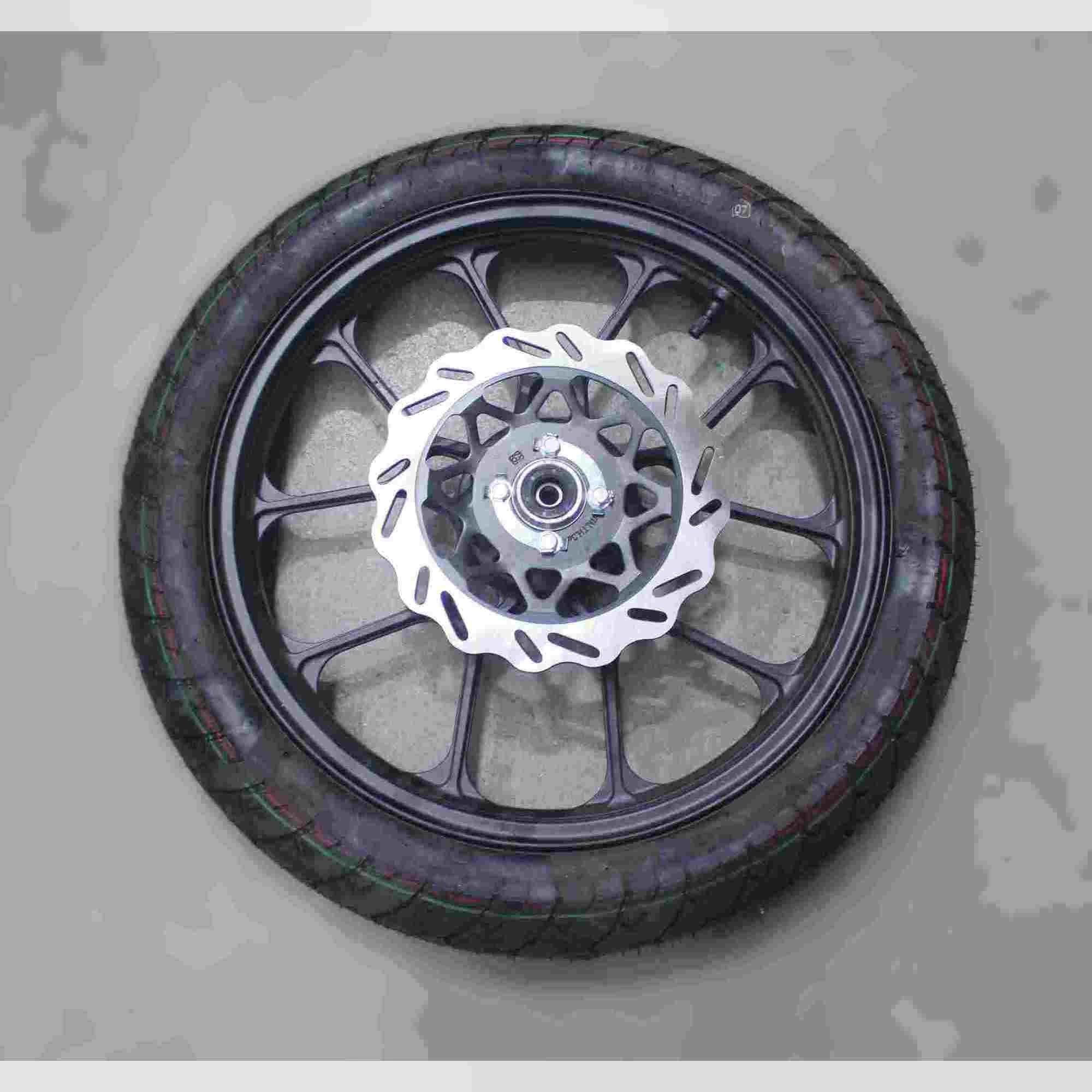 ARORA SHARK 125 ÖN JANT SİYAH #SHARK 125-107